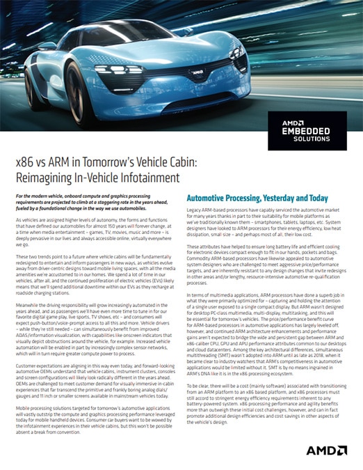 In-Vehicle Experience Whitepaper