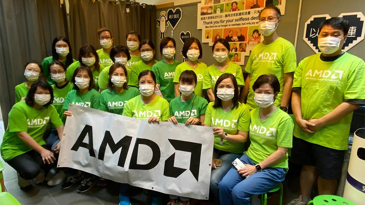 AMD volunteers AMD volunteers
