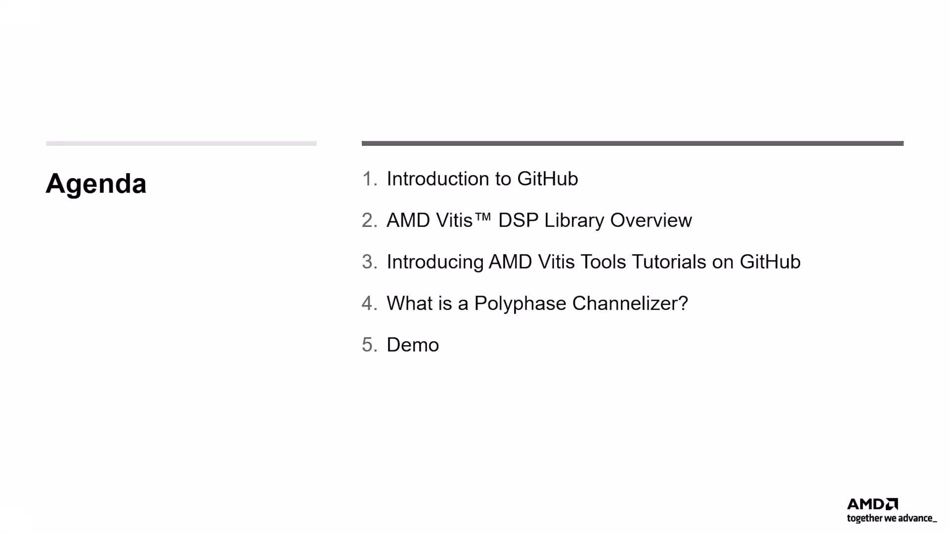 AMD Vitis™ Design Implementation (GitHub)