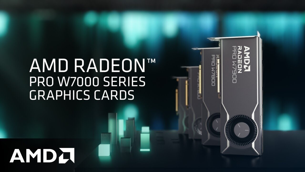 AMD Radeon PRO W7000 系列显卡现已推出：面向工作站专业人士和创作者
