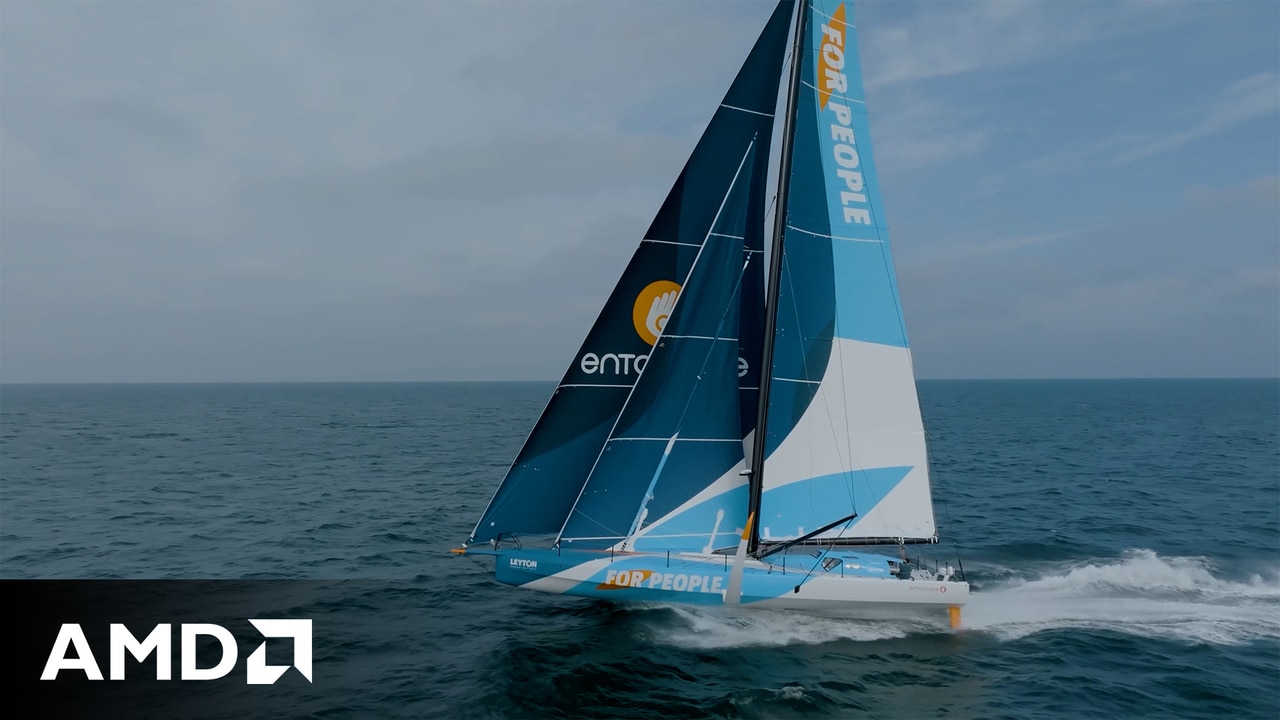 Finot-Conq designs fast sailing yachts with AMD EPYC™ processors and Cadence OnCloud
