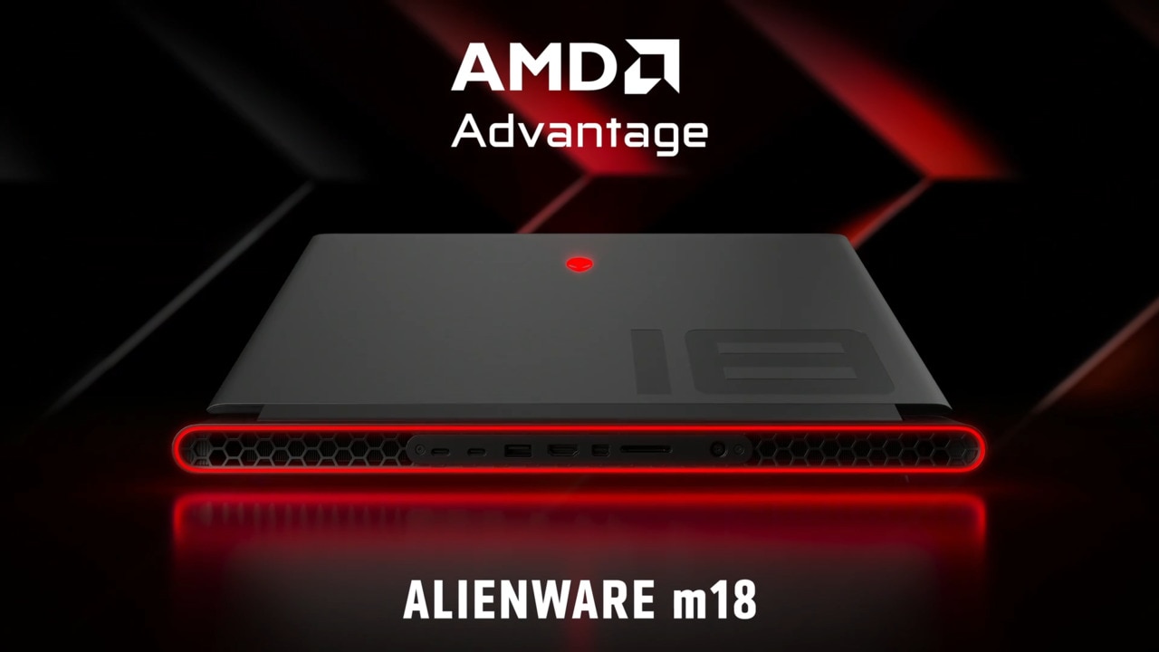 Alienware m18 featuring AMD Radeon™ RX 7900M Laptop Graphics