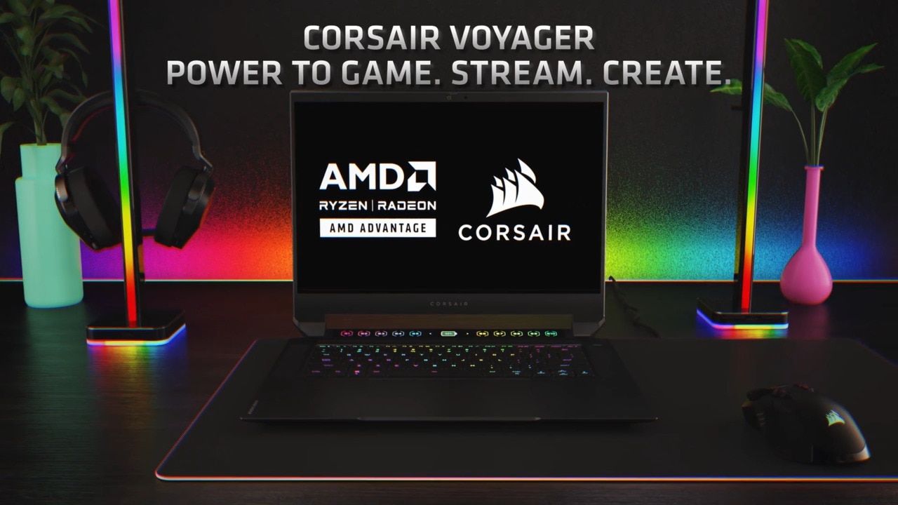 Corsair Voyager AMD Advantage™ Edition | Power to Game. Stream. Create.