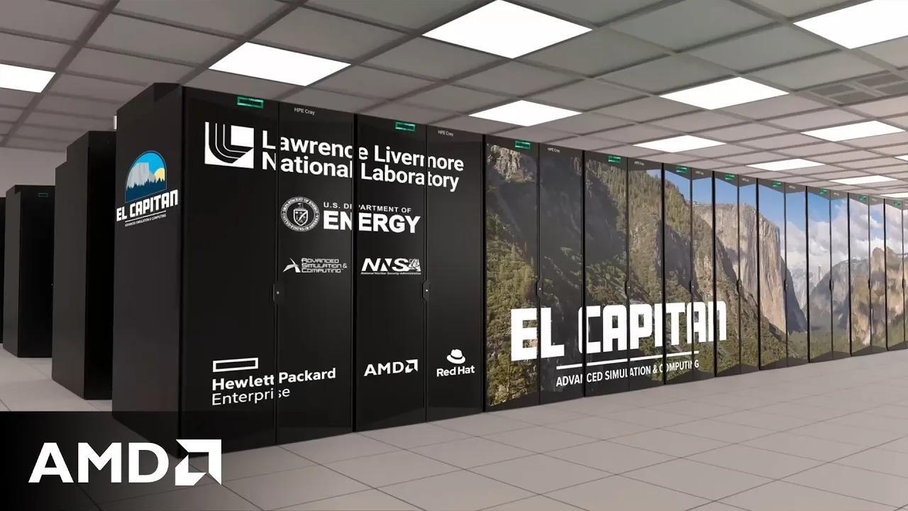AMD 与 HPE 联手打造 El Capitan 百亿亿次级超级计算机，用于 AI 驱动的科学研究