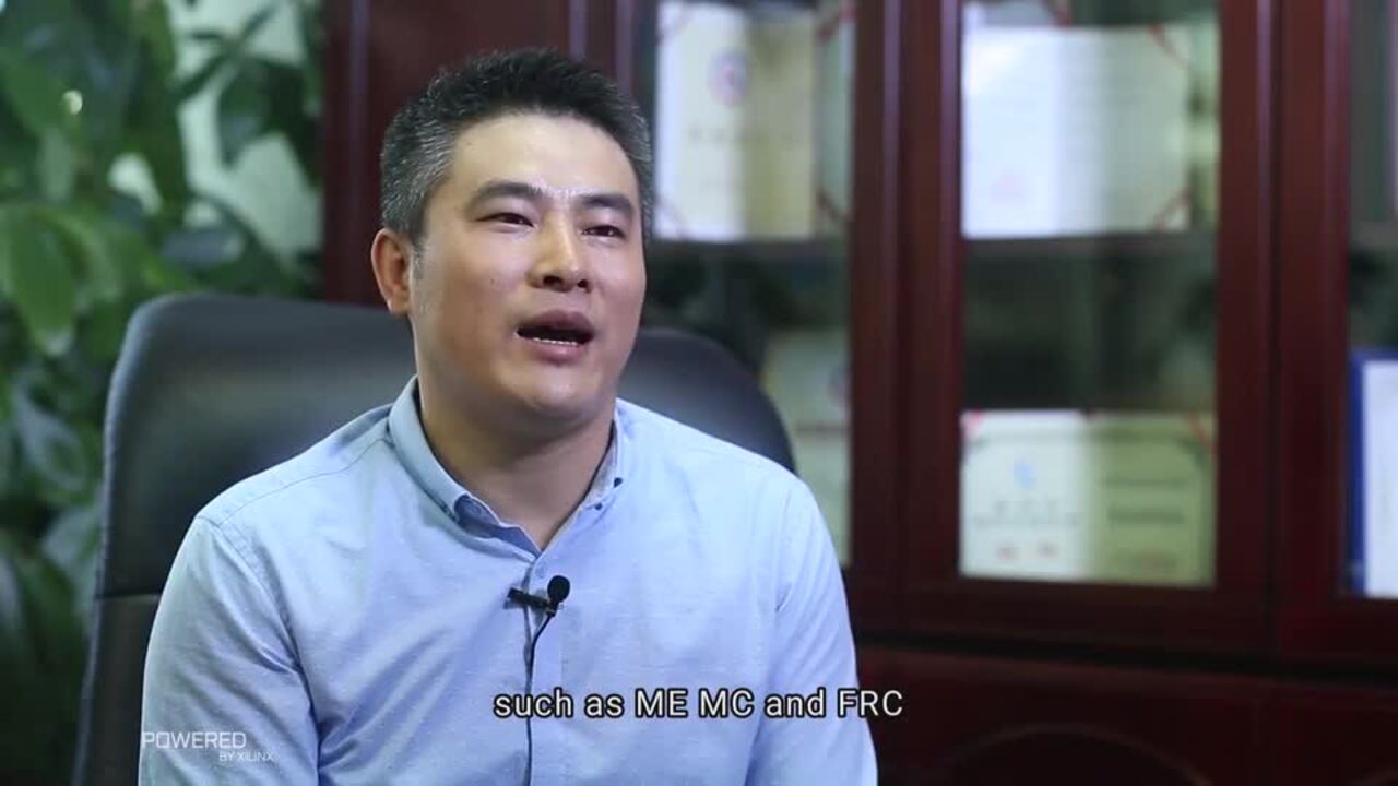 深圳市视显光电技术有限公司的显示器时序控制器：Powered by Xilinx
