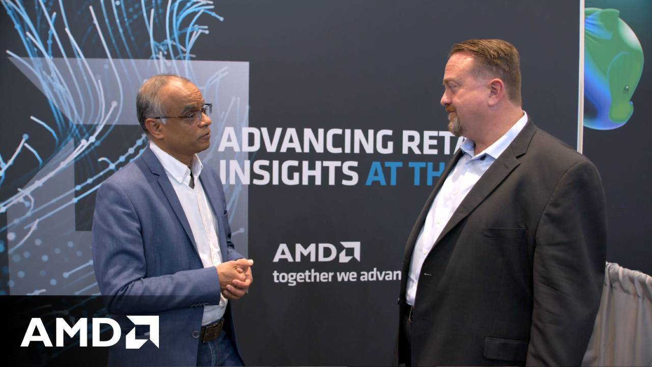 AMD at NRF 2024: Aaron & Guru