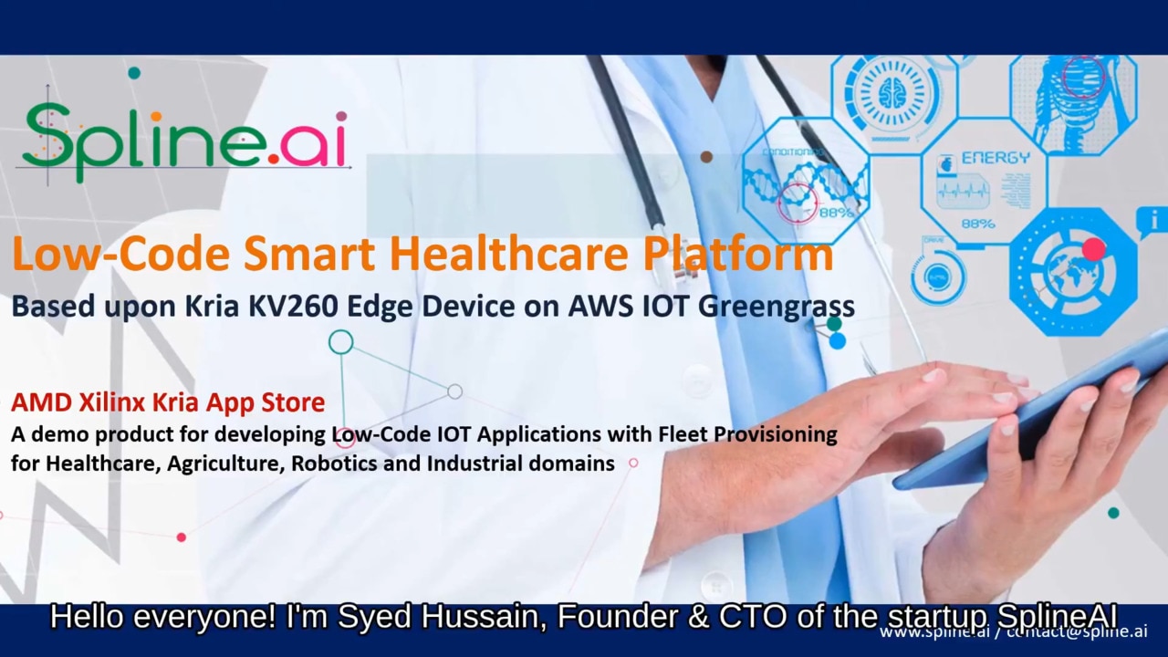 SplineAI IOT Greengrass v2 Kria-KV260 AMD Marketplace Product