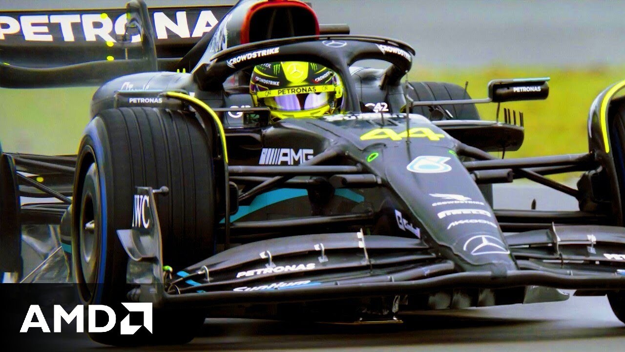 Mercedes AMG PETRONAS Formula One™ Team count on AMD EPYC™  processors for the w