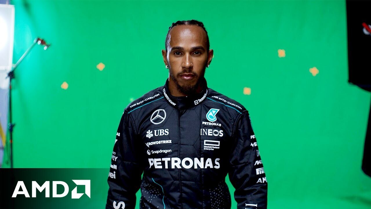 AMD  Behind The Scenes of 'Driven to Advance' with Lewis Hamilton