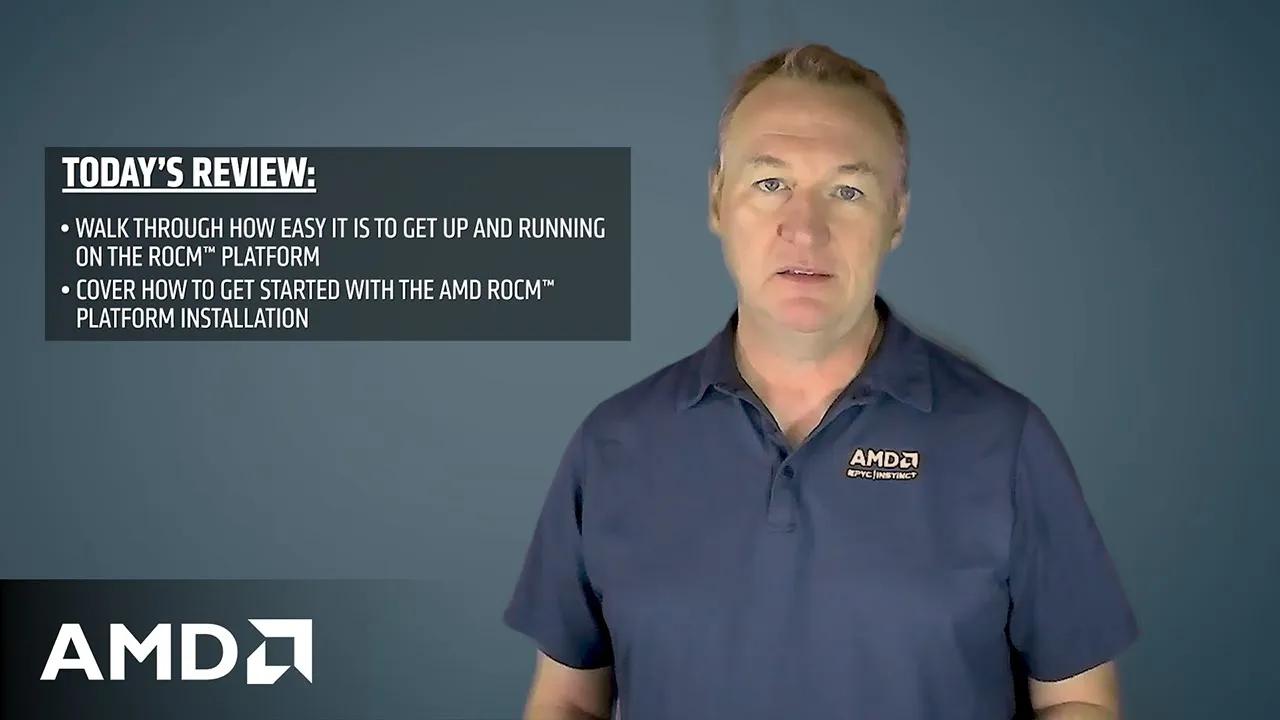 AMD ROCm™ Platform Installation