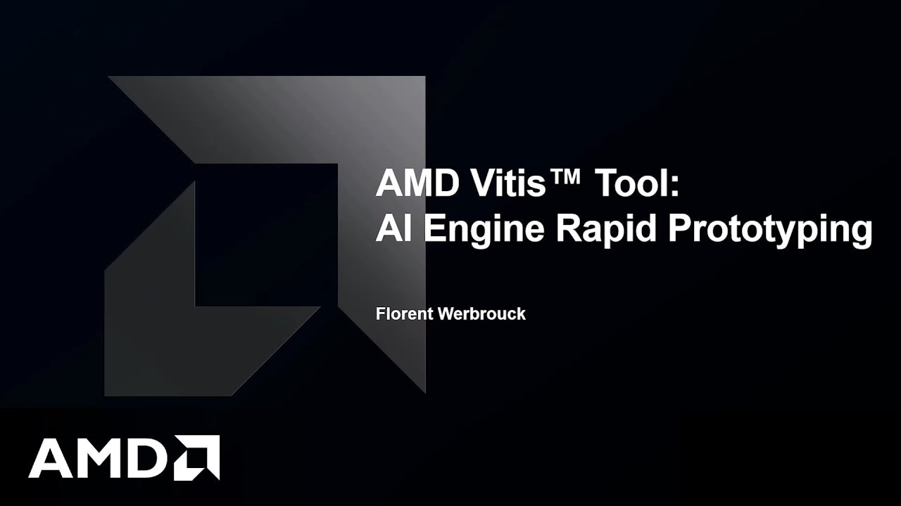 AMD Vitis™ Tool​ AI Engine Rapid Prototyping