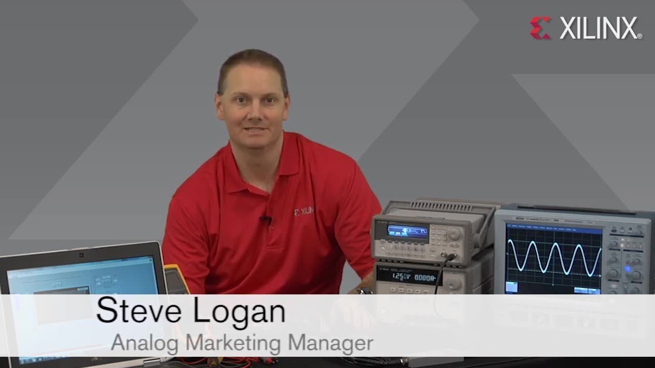 Xilinx AMS Evaluation Card Demonstration featuring the Kintex™-7 FPGA KC705 Base