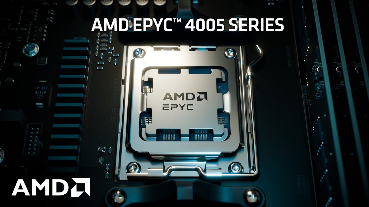 AMD EPYC™ 4005 Processors High-performance CPUs designed for easy-to-use, low-co