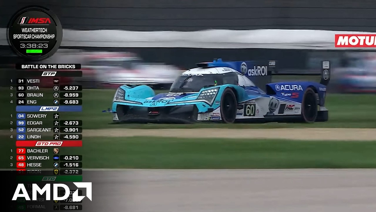 Learn how IMSA achieved the performance needed for real-time motorsport telemetry and multiple video feeds using Lenovo servers and laptops powered by AMD CPUs and race data processed by AMD FPGAs.