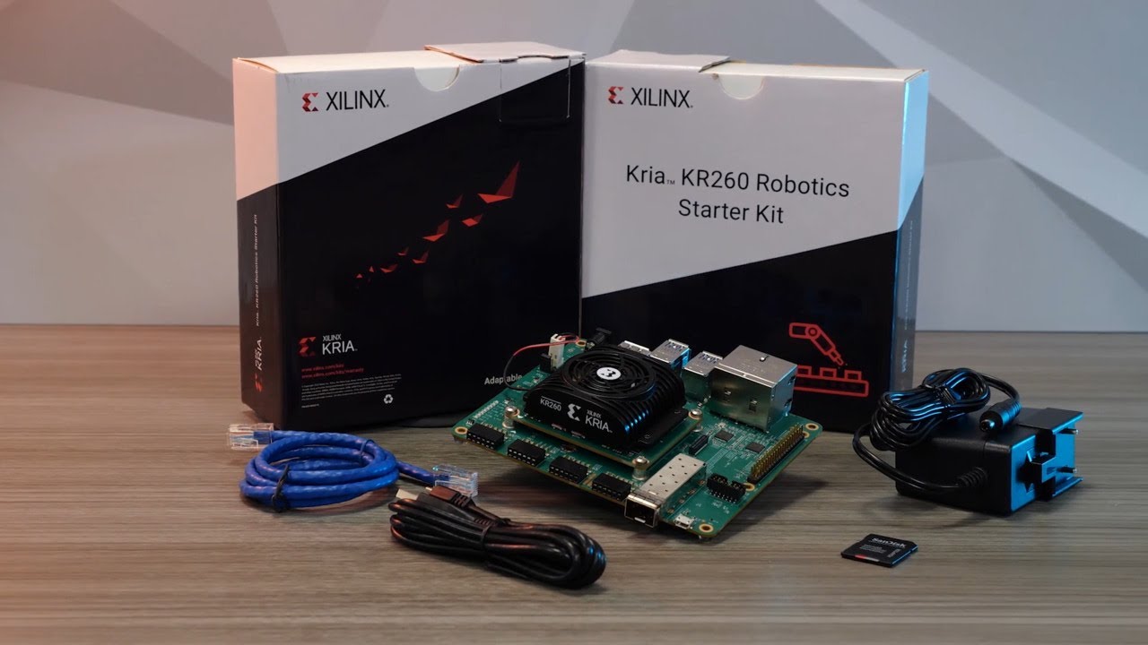 Kria KR260 Robotics Starter Kit Out-of-box development platform for robotics & i
