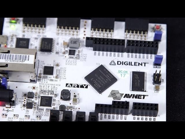 Low Power Demonstration with Artix-7-based ARTY FPGA Evaluation