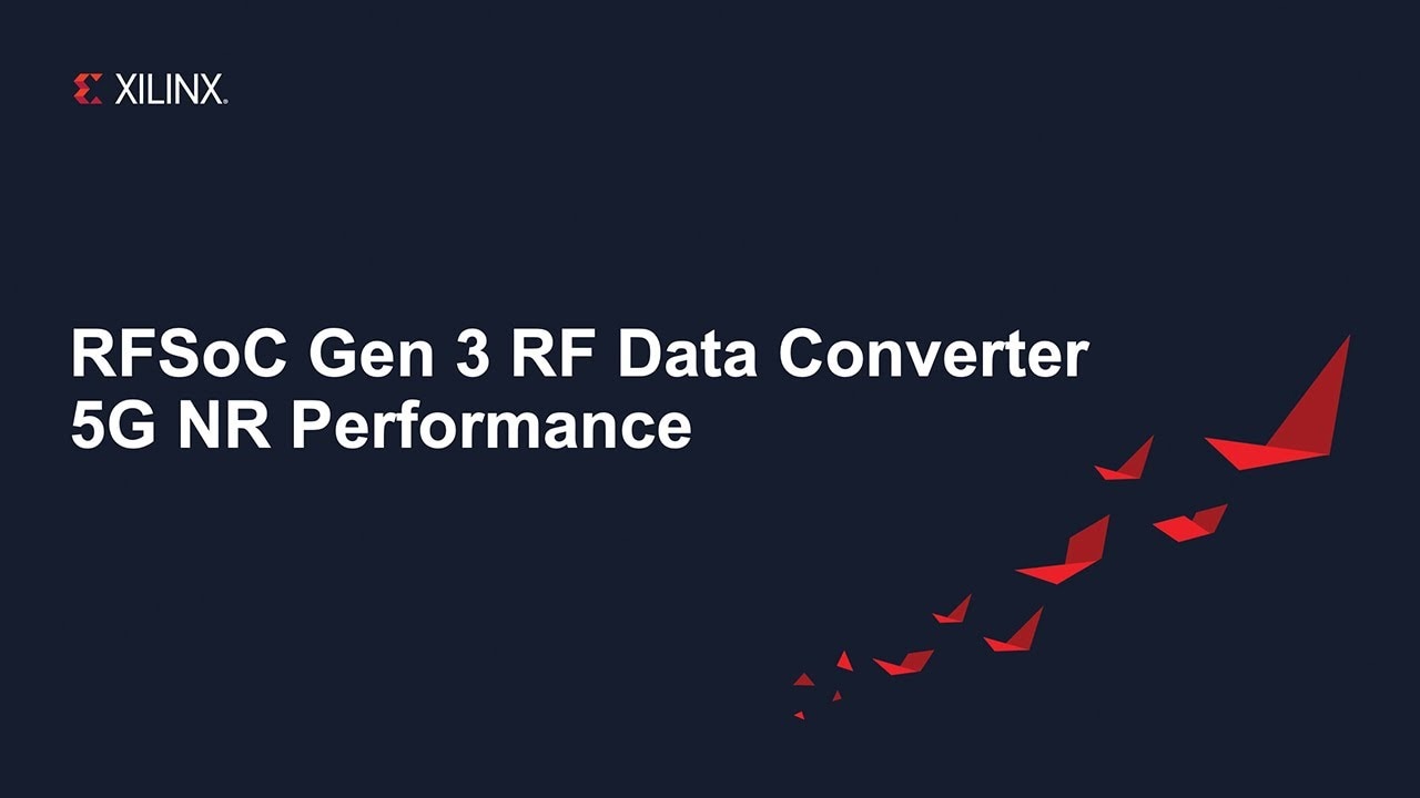 RFSoC Gen 3 RF Data Converter 5G NR Performance